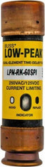 Cooper Bussmann - 125 VDC, 250 VAC, 60 Amp, Time Delay General Purpose Fuse - Fuse Holder Mount, 76.2mm OAL, 100 at DC, 300 at AC (RMS) kA Rating, 13/16" Diam - Caliber Tooling