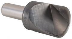 M.A. Ford - 1" Head Diam, 1/2" Shank Diam, 1 Flute 120° High Speed Steel Countersink - Caliber Tooling