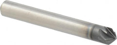 M.A. Ford - 1/4" Head Diam, 1/4" Shank Diam, 6 Flute 90° High Speed Steel Countersink - Caliber Tooling