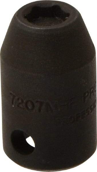 Proto - 3/8" Drive 7mm Standard Magnetic Impact Socket - 6 Points, 1-3/32" OAL - Caliber Tooling