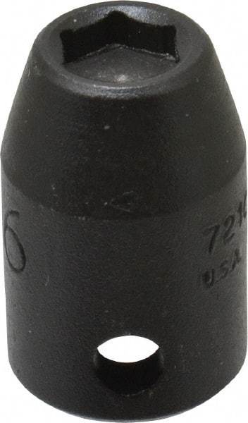 Proto - 3/8" Drive, 5/16" Socket, Power Socket - 6 Points, 1-3/32" OAL - Caliber Tooling