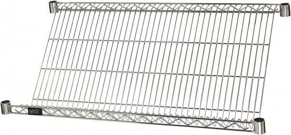 Quantum Storage - 1 Shelf Wire Shelving Unit - 36" Wide x 24" Deep x 1" High, - Caliber Tooling