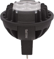 Philips - 7 Watt LED Commercial/Industrial 2 Pin Lamp - 3,000°K Color Temp, 370 Lumens, 12 Volts, Dimmable, MRC16, 35,000 hr Avg Life - Caliber Tooling