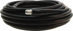 Continental ContiTech - 100' Long, 3/8 Male Rigid x Male Swivel, -20 to 250°F, Nitrile High Temp & High Pressure Hose - 3/8" ID x 0.69" OD, Black, 4,000 Max psi - Caliber Tooling