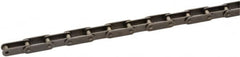 U.S. Tsubaki - 1-1/4" Pitch, ANSI C2050, Double Pitch Roller Chain - Chain No. C2050, 970 Lb. Capacity, 10 Ft. Long, 0.4" Roller Diam, 3/8" Roller Width - Caliber Tooling