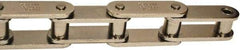 U.S. Tsubaki - 1" Pitch, ANSI C2040, Double Pitch Roller Chain - Chain No. 40NP, 3,700 Lb. Capacity, 10 Ft. Long, 5/16" Roller Diam, 5/16" Roller Width - Caliber Tooling