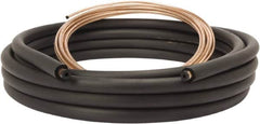 Mueller Industries - 35' Long, LL - 1/4, SL - 5/8" OD, Copper Refrigeration Tube - LL - .030, SL - .035" Wall Thickness, 11.45 Lb per Coil - Caliber Tooling