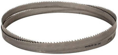 Lenox - 3 to 4 TPI, 12' Long x 1" Wide x 0.035" Thick, Welded Band Saw Blade - Bi-Metal, Toothed Edge, Raker Tooth Set, Flexible Back, Contour Cutting - Caliber Tooling