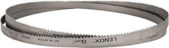 Lenox - 3 to 4 TPI, 14' 10" Long x 1" Wide x 0.035" Thick, Welded Band Saw Blade - Bi-Metal, Toothed Edge, Raker Tooth Set, Flexible Back, Contour Cutting - Caliber Tooling