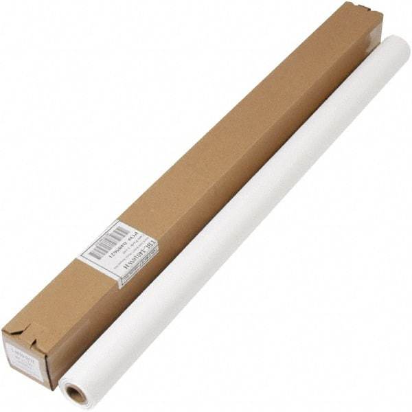 Tablemate Products - Table Set Plastic Banquet Roll, Table Cover, 40" x 100', White - Caliber Tooling