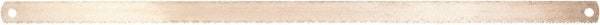 Ampco - 11-3/4" Long, 18 Teeth per Inch, Bi-Metal Hand Hacksaw Blade - Toothed Edge, 1/2" Wide x 0.025" Thick, Flexible - Caliber Tooling