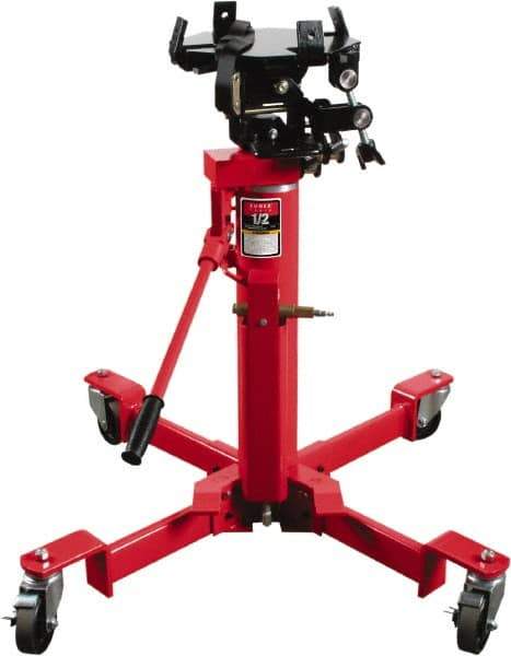 Sunex Tools - 1,000 Lb Capacity Transmission Jack - 35-1/2 to 73-1/2" High - Caliber Tooling