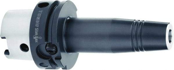 Schunk - HSK63A Taper Shank, 18mm Hole Diam, Hydraulic Tool Holder/Chuck - 33mm Nose Diam, 120mm Projection, 54.2mm Clamp Depth, 25,000 RPM, Through Coolant - Exact Industrial Supply