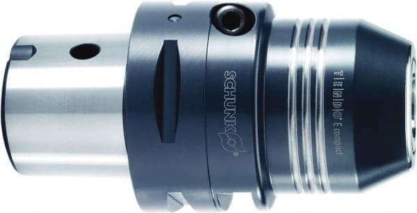 Schunk - C6 Modular Connection, 1-1/4" Hole Diam, Hydraulic Tool Holder/Chuck - 58.5mm Nose Diam, 90mm Projection, 61mm Clamp Depth, 25,000 RPM, Through Coolant - Exact Industrial Supply