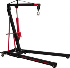 Sunex Tools - 4,000 Lb Load Capacity, Steel Folding Engine Crane - 4' Span - Caliber Tooling