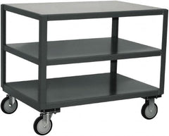 Jamco - Flush Mobile Table - Steel, Gray, 48" Long x 36" Deep x 30" High - Caliber Tooling