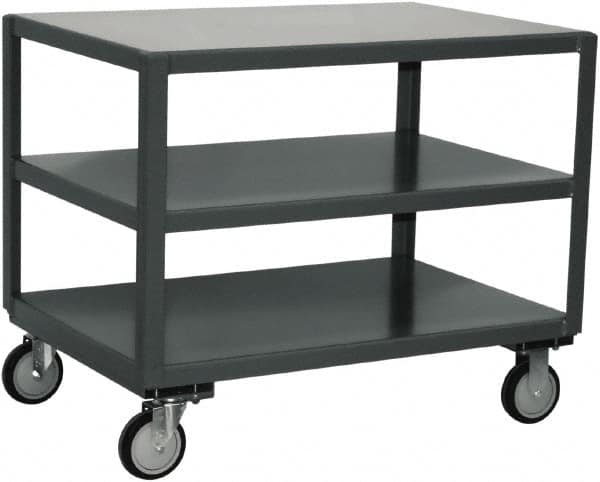 Jamco - Heavy Duty Transporter Mobile Table - Steel, Gray, 36" Long x 48" Deep x 34" High - Caliber Tooling