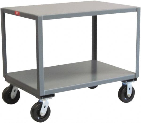 Jamco - Reinforced Mobile Table - Steel, Gray, 48" Long x 24" Deep x 31" High - Caliber Tooling