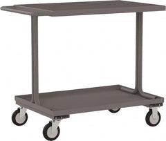 Jamco - 1,200 Lb Capacity, 18" Wide x 36" Long x 35" High Standard Utility Cart - 1 Shelf, Steel - Caliber Tooling