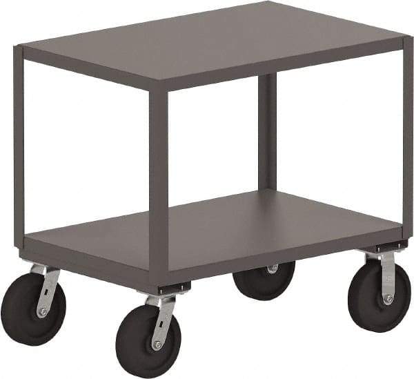 Jamco - Flush Mobile Table - Steel, Gray, 36" Long x 24" Deep x 33" High - Caliber Tooling