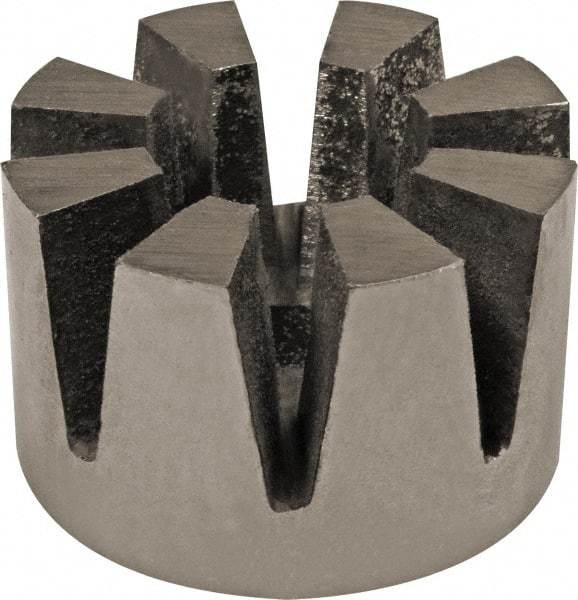 Mag-Mate - 2" OD x 1-1/4" High, 8 Pole Alnico Rotor Magnet - 1/2" Hole Diam, 140 Lb Max Holding Capacity, 800°F Max Operating Temp - Caliber Tooling