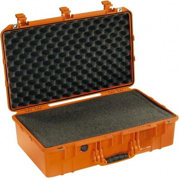 Pelican Products, Inc. - 15-15/32" Wide x 8-15/64" High, Aircase w/Foam - Orange - Caliber Tooling