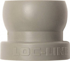 Loc-Line - 3/4" Hose Inside Diam, Coolant Hose Fixed Mount - for Use with Loc-Line Modular Hose System, 20 Pieces - Caliber Tooling