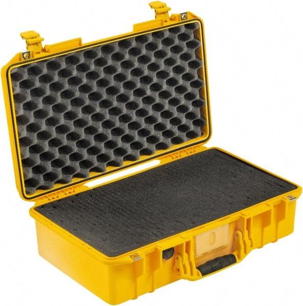 Pelican Products, Inc. - 13-31/32" Wide x 7-31/64" High, Aircase w/Foam - Yellow - Caliber Tooling