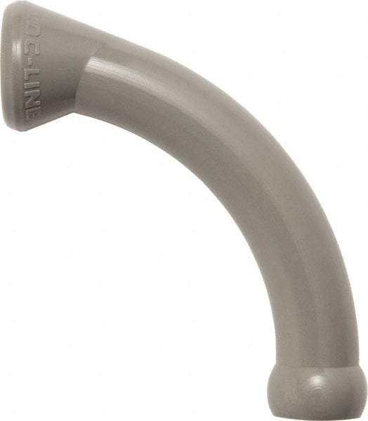 Loc-Line - 1/4" Hose Inside Diam, Coolant Hose Extended Elbow - For Use with Loc-Line Modular Hose System, 20 Pieces - Caliber Tooling