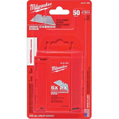 Milwaukee Tool - Knife Blades Type: Utility Knife Blade Material: Carbon Steel - Caliber Tooling