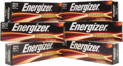 Energizer - Size AA, Alkaline, 144 Pack, Standard Battery - 1.5 Volts, Flat Terminal, LR6, ANSI, IEC Regulated - Caliber Tooling