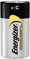 Energizer - Size C, Alkaline, 72 Pack, Standard Battery - 1.5 Volts, Flat Terminal, LR14, ANSI, IEC Regulated - Caliber Tooling