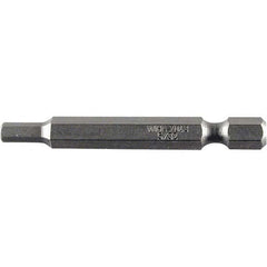 Wiha - 4mm Power Bit - 2-3/4" OAL - Caliber Tooling