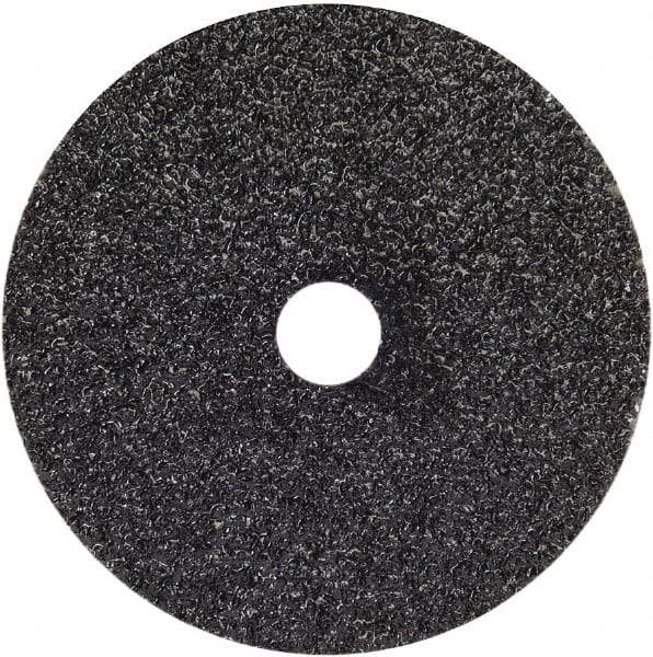 Norton - 4-1/2" Diam 7/8" Hole 60 Grit Fiber Disc - Coarse Grade, Aluminum Oxide - Caliber Tooling