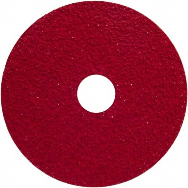 Norton - 7" Diam 7/8" Hole 50 Grit Fiber Disc - Coarse Grade, Ceramic Alumina - Caliber Tooling