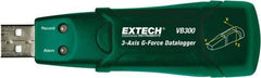 Extech - USB Datalogger - 3.6 Volt Lithium Battery, 18G 3-AXIS - Caliber Tooling