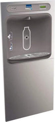 Halsey Taylor - 8 GPH Cooling Capacity In Wall Recessed Water Cooler & Fountain - In-Wall, 20 to 105 psi, 0.20 hp, Stainless Steel - Caliber Tooling