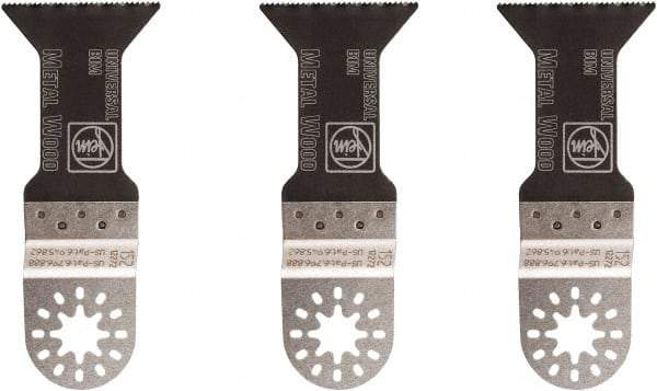 Fein - Rotary & Multi-Tool Multi-Use Saw Blade - 1-3/4" Universal E-Cut Blade, For Fein Multimaster, Wood, Drywall, Plastic Saw Blade - Caliber Tooling