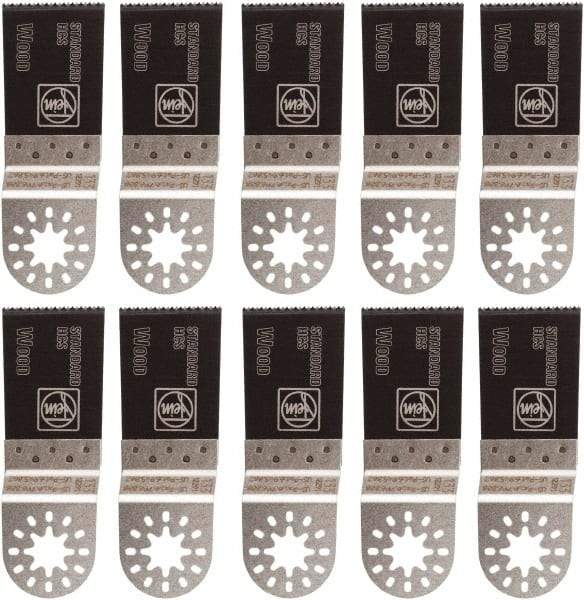 Fein - Rotary & Multi-Tool Multi-Use Saw Blade - 1-3/8" Standard E-Cut Blade, For Fein Multimaster, Wood, Drywall, Plastic Saw Blade - Caliber Tooling