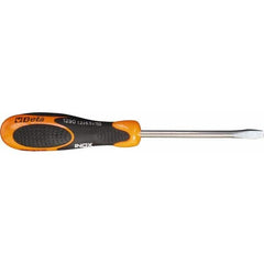 Beta - 4mm Blade Width, 7-1/2" OAL, Standard Slotted Screwdriver - Caliber Tooling