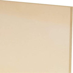 Made in USA - 3/16" Thick x 24" Wide x 1' Long, Polyurethane Sheet - Natural, 90A Hardness, ±0.010 Tolerance - Caliber Tooling