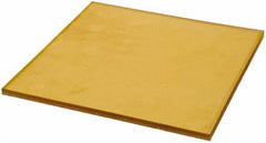 Made in USA - 3/8" Thick x 12" Wide x 1' Long, Polyurethane Sheet - Natural, 60A Hardness, ±0.015 Tolerance - Caliber Tooling