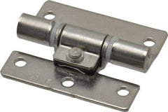 Sugatsune - 1-63/64" Long x 1-11/16" Wide x 5/64" Thick, Stainless Steel Torque Hinge - Stainless Steel, Polished Finish - Caliber Tooling