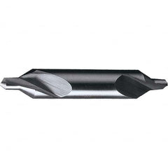 Chicago-Latrobe - #6 Plain Cut 60° Incl Angle High Speed Steel Combo Drill & Countersink - Caliber Tooling