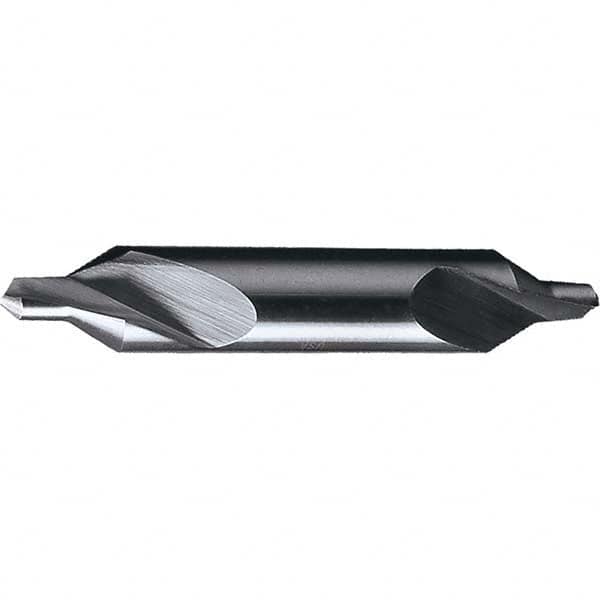 Chicago-Latrobe - #5 Plain Cut 60° Incl Angle High Speed Steel Combo Drill & Countersink - Caliber Tooling