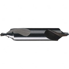 Chicago-Latrobe - #16 Bell Cut 60° Bell Incl Angle High Speed Steel Combo Drill & Countersink - Caliber Tooling