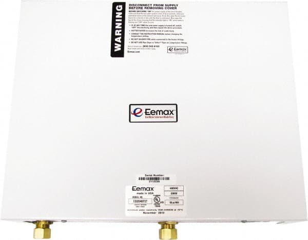 Eemax - 480VAC Electric Water Heater - 32 KW, 38.5 Amp, 6 Wire Gauge - Caliber Tooling