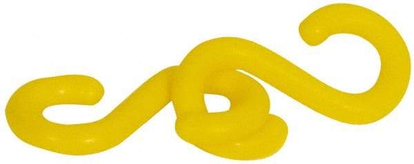 NMC - Barrier S-Hook - Plastic, Yellow - Caliber Tooling