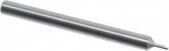 Accupro - 0.035" Min Bore Diam, 0.1" Max Bore Depth, 1/8 Shank Diam, Boring Bar - Right Hand Cut, Solid Carbide, Bright Finish - Exact Industrial Supply