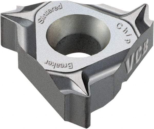 Vargus - 3JIR Internal Right Hand 16 UNJ Laydown Threading Insert - Grade VCB, TiAlN Coated Carbide, 9.53mm Inscribed Circle - Caliber Tooling